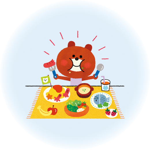 ランチでつながる親子交流タイム